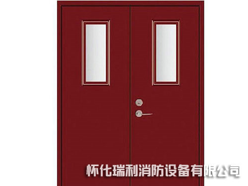 钢质防火门带玻璃孔