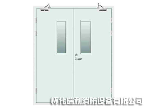 钢质防火门带玻璃孔